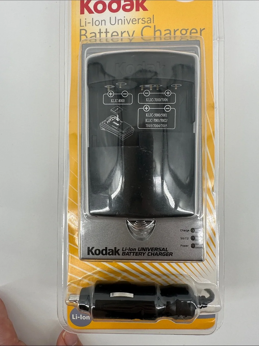 Kodak Battery Charger Kit K7600-C Li-lon Universal VTG Tech Y2K Travel Charger